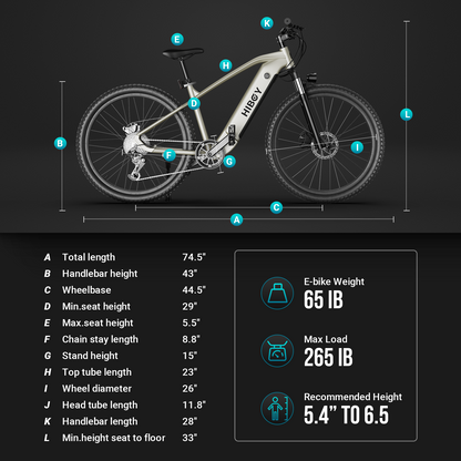 Hiboy P7 Commuter Electric Bike