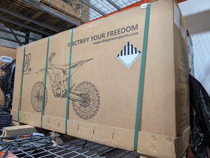 Altis Delta Electric Dirt Bike — 72V • 13kW Motor • 62 MPH Top Speed