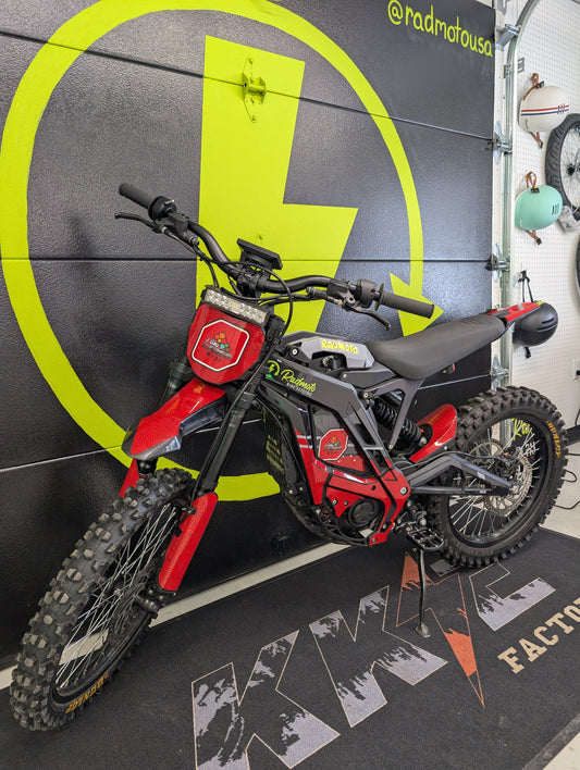 Demo Bike, E Ride Pro SS 3.0 (19"/18") - Electric Dirt Bike