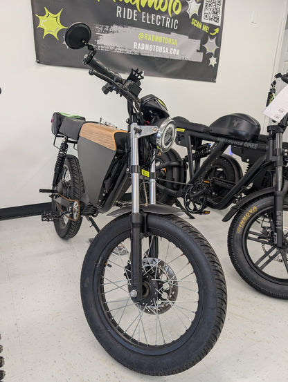ONYX Motorbikes RCR, Dealer Demo, Hand built in California