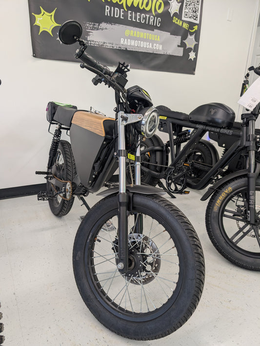 ONYX Motorbikes RCR, Dealer Demo, Hand built in California