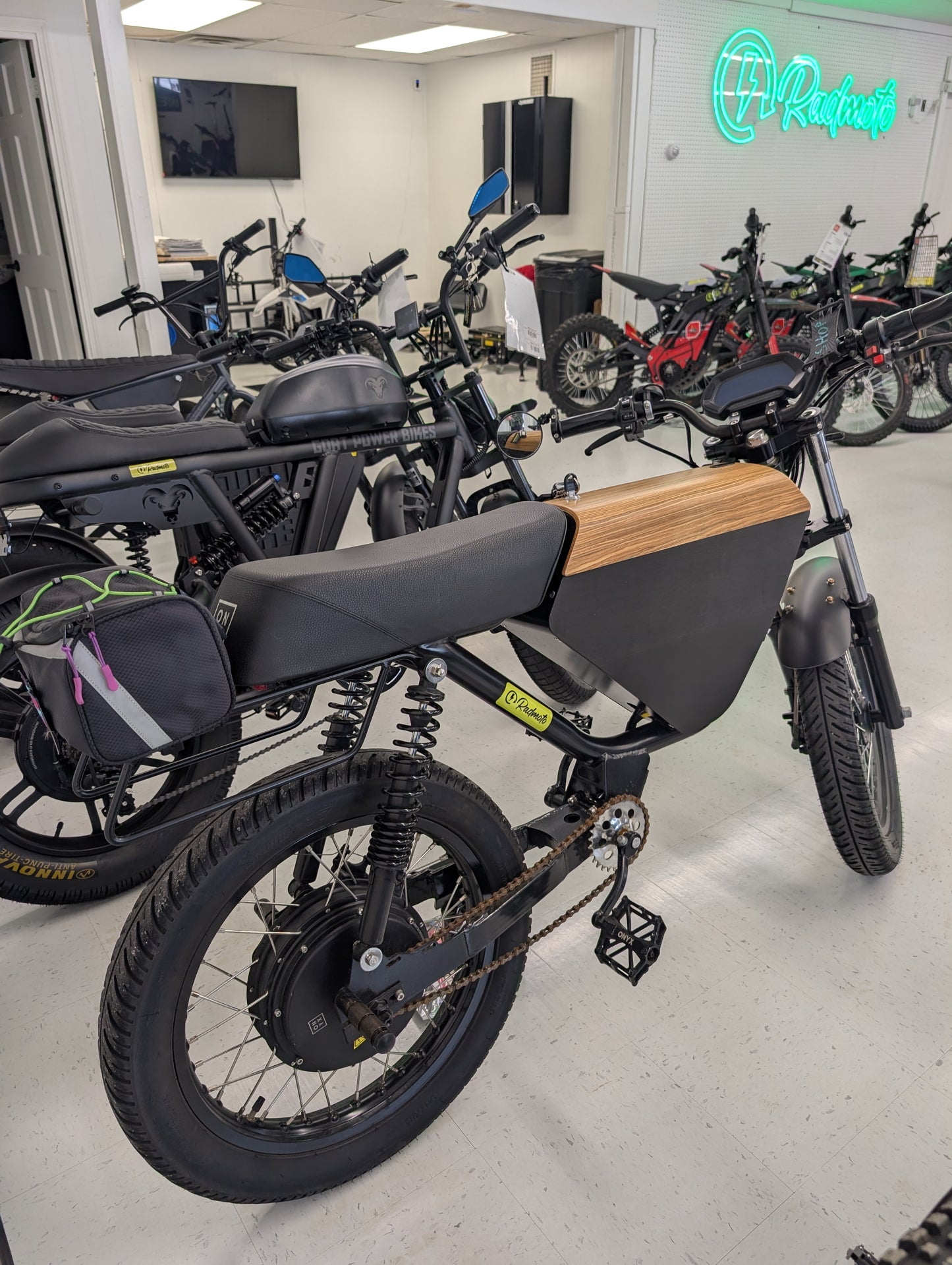 ONYX Motorbikes RCR, Dealer Demo, Hand built in California