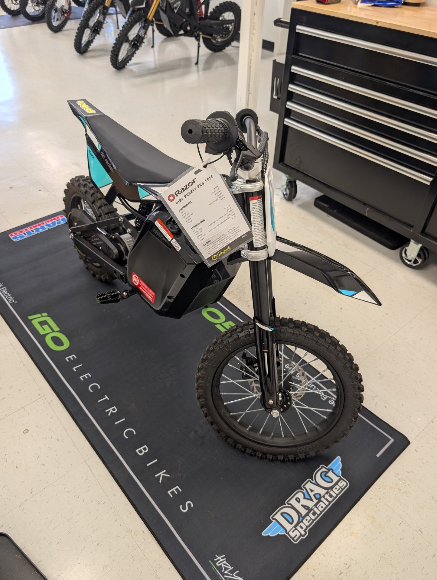 Demo Bike, Razor Dirt Rocket Pro Spec