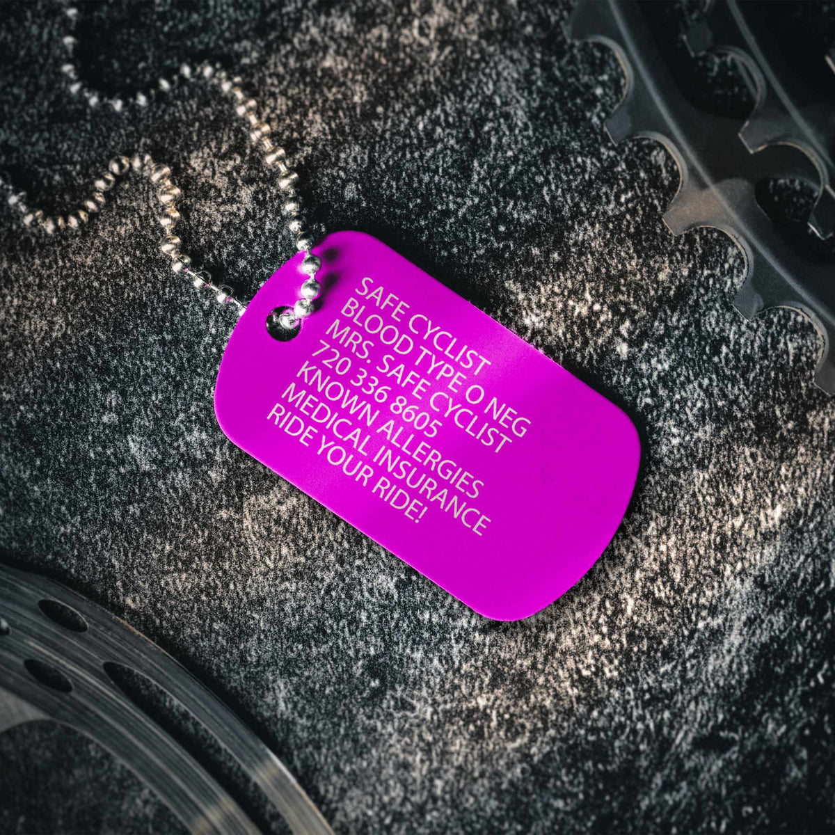 D.I.C.E Tag - Emergency Identification Tag