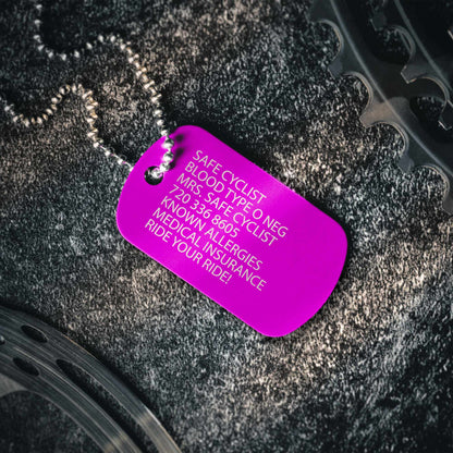 D.I.C.E Tag - Emergency Identification Tag