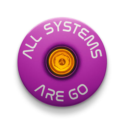 All Systems Are Go Bike Headset Cap