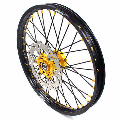 KKE 21 & 18 Off Road Rims For SUZUKI DRZ400 DRZ400E DRZ400S Gold