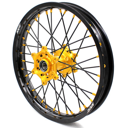 KKE 21 & 18 Off Road Rims For SUZUKI DRZ400 DRZ400E DRZ400S Gold