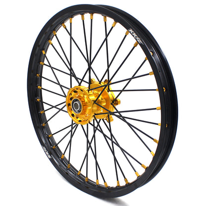 KKE 21 & 18 Off Road Rims For SUZUKI DRZ400 DRZ400E DRZ400S Gold
