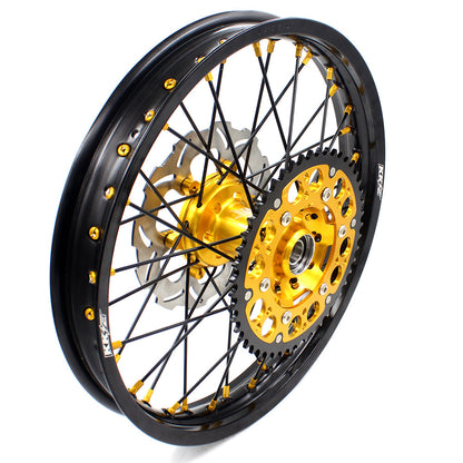 KKE 21 & 18 Off Road Rims For SUZUKI DRZ400 DRZ400E DRZ400S Gold