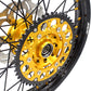 KKE 21/18 Enduro Off Road Wheels For SUZUKI DRZ400SM 2005-2024 Gold Nipples