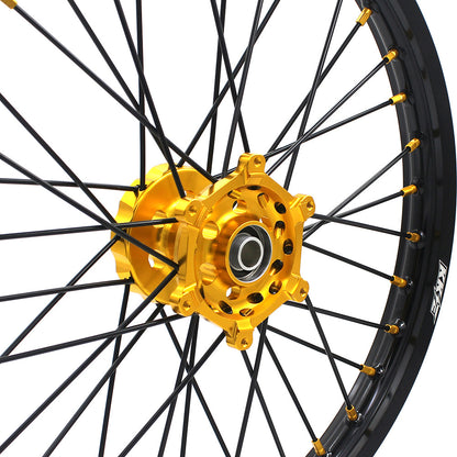 KKE 21 & 19 MX RM125 RM250 1996-2000 For SUZUKI Spoked Wheels Set
