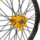 KKE 21/18 Enduro Off Road Wheels For SUZUKI DRZ400SM 2005-2024 Gold Nipples