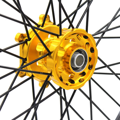KKE 21 & 19 MX RM125 RM250 1996-2000 For SUZUKI Spoked Wheels Set