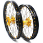 KKE 21 & 19 MX Dirt Bikes Rims For SUZUKI RM125 RM250 1996-2000 Gold Nipples