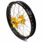 KKE 21 & 19 MX Dirt Bikes Rims For SUZUKI RM125 RM250 1996-2000 Gold Nipples