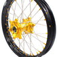 KKE 21 & 19 MX Dirt Bikes Rims For SUZUKI RM125 RM250 1996-2000 Gold Nipples