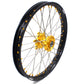 KKE 21 & 19 MX Dirt Bikes Rims For SUZUKI RM125 RM250 1996-2000 Gold Nipples