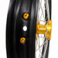 KKE 17/14 RM80 1993-2001 RM85 2002-2023 For SUZUKI Kid's Small Wheels Rims Gold Nipples