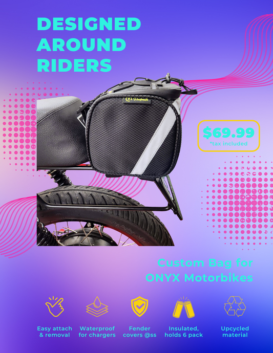 Custom ONYX Motorbikes Utility Bag