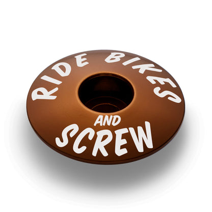 Ride Bikes & Screw Bicycle Headset Cap