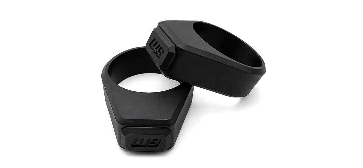 Warp 9 Extended Steering Bump Stops for Wide FastAce Fork Conversions