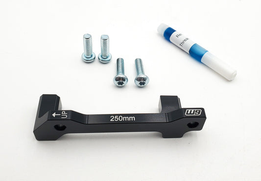 Warp 9 250mm Brake Bracket for Warp 9 / FastAce +20mm Fork Kit