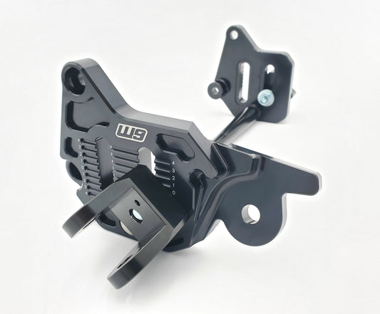 Warp 9 Surron Ultra Bee Adjustable Foot Peg Mount – Excludes 2026