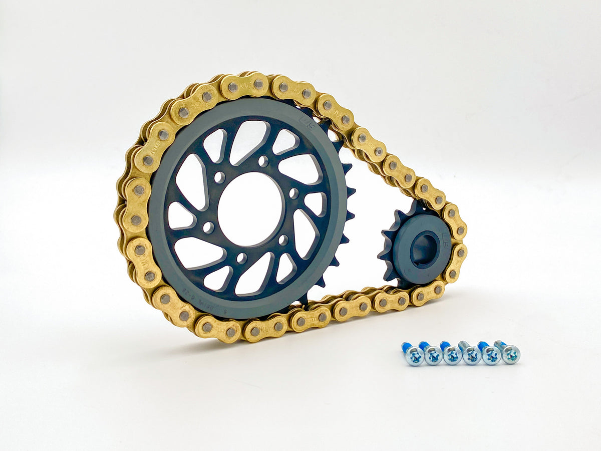 Warp 9 Ultra Drive Chain Conversion Kit for Surron Ultra Bee – Closeout
