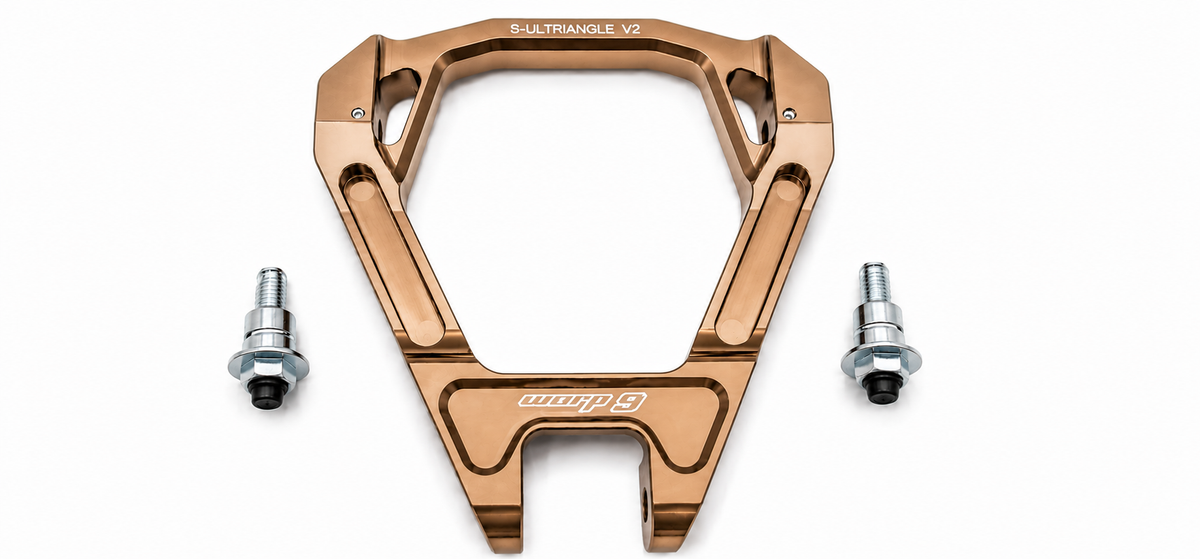 Warp 9 Surron Ultra Bee Suspension Triangles V2 – Sirris / Rfloxa Compatible