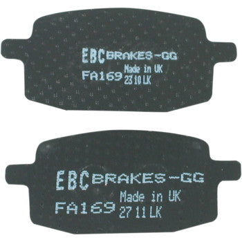 ONYX Front Brake Pads, upgrade, EBC SFA169 Scooter "SFA" Brake Pads