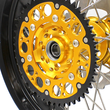 KKE 17Inch Supermoto Dirtbike Wheels For SUZUKI DRZ400SM 2005-2024