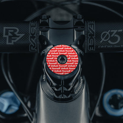 Limited Edition - Unfuck Yourself Bicycle Headset Cap