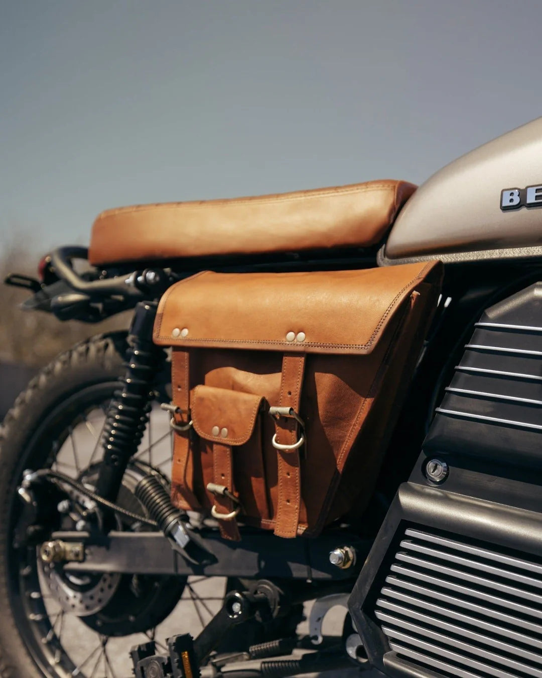 '64 Leather Saddle Bag