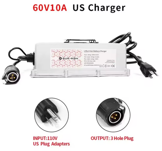 SURRON 60V10A Charger Light Bee X