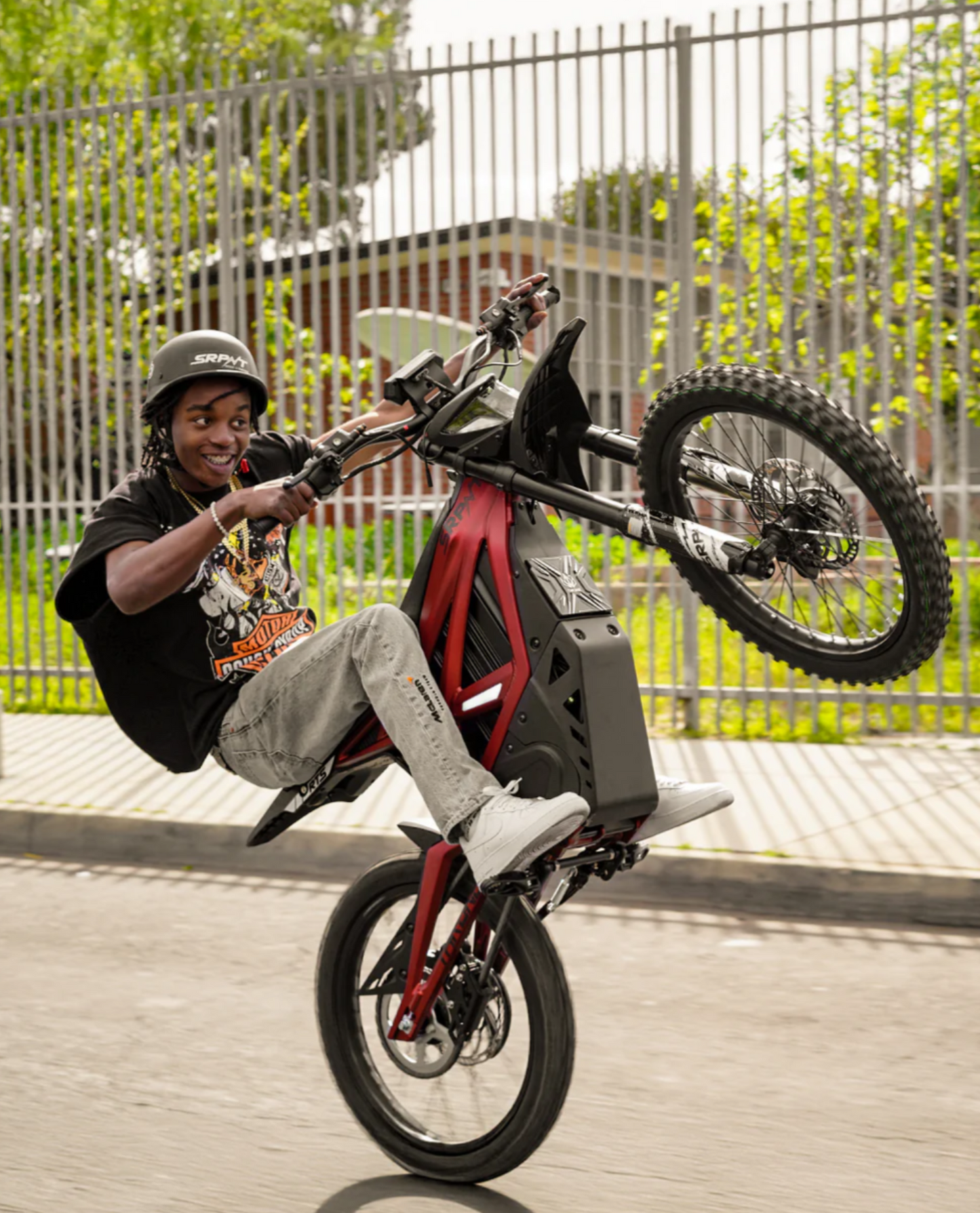 Throne SRPNT - 60MPH, 12.5kW, 72V, 40Ah - Electric Dirt Bike
