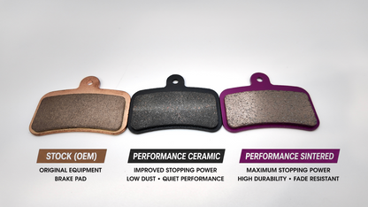 Arctic Leopard XE Pro / Throne SRPNT / Vetra Blazer Performance Brake Pads