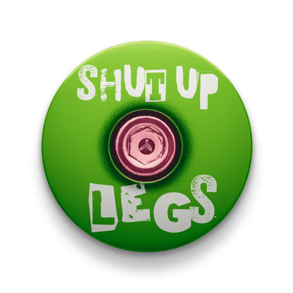 Shut Up Legs! Custom Bicycle Headset Cap