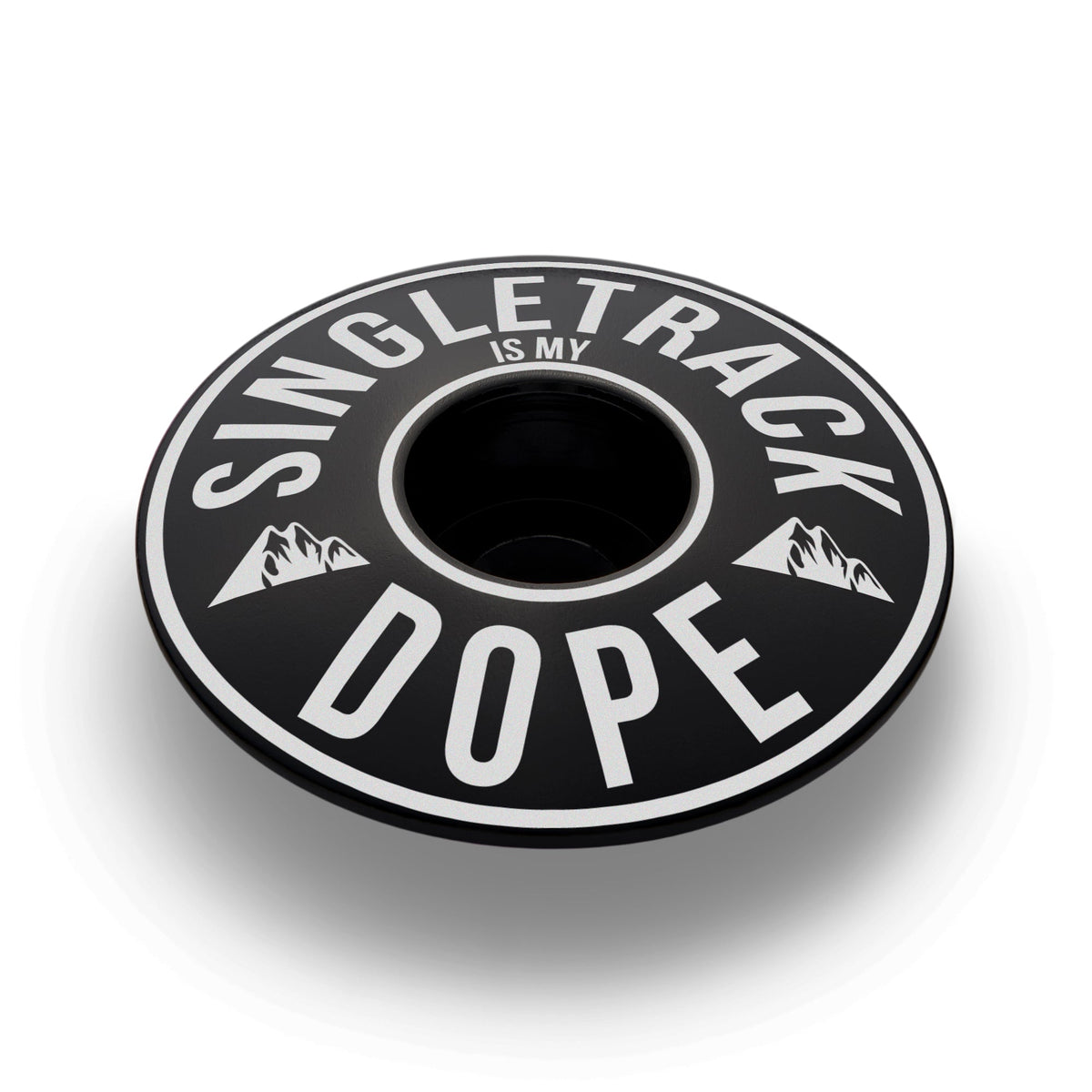 Singletrack Is My Dope Bicycle Headset Cap
