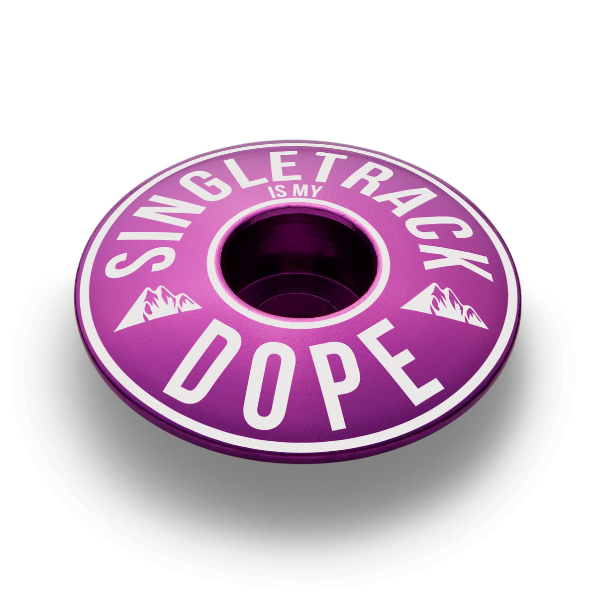 Singletrack Is My Dope Bicycle Headset Cap