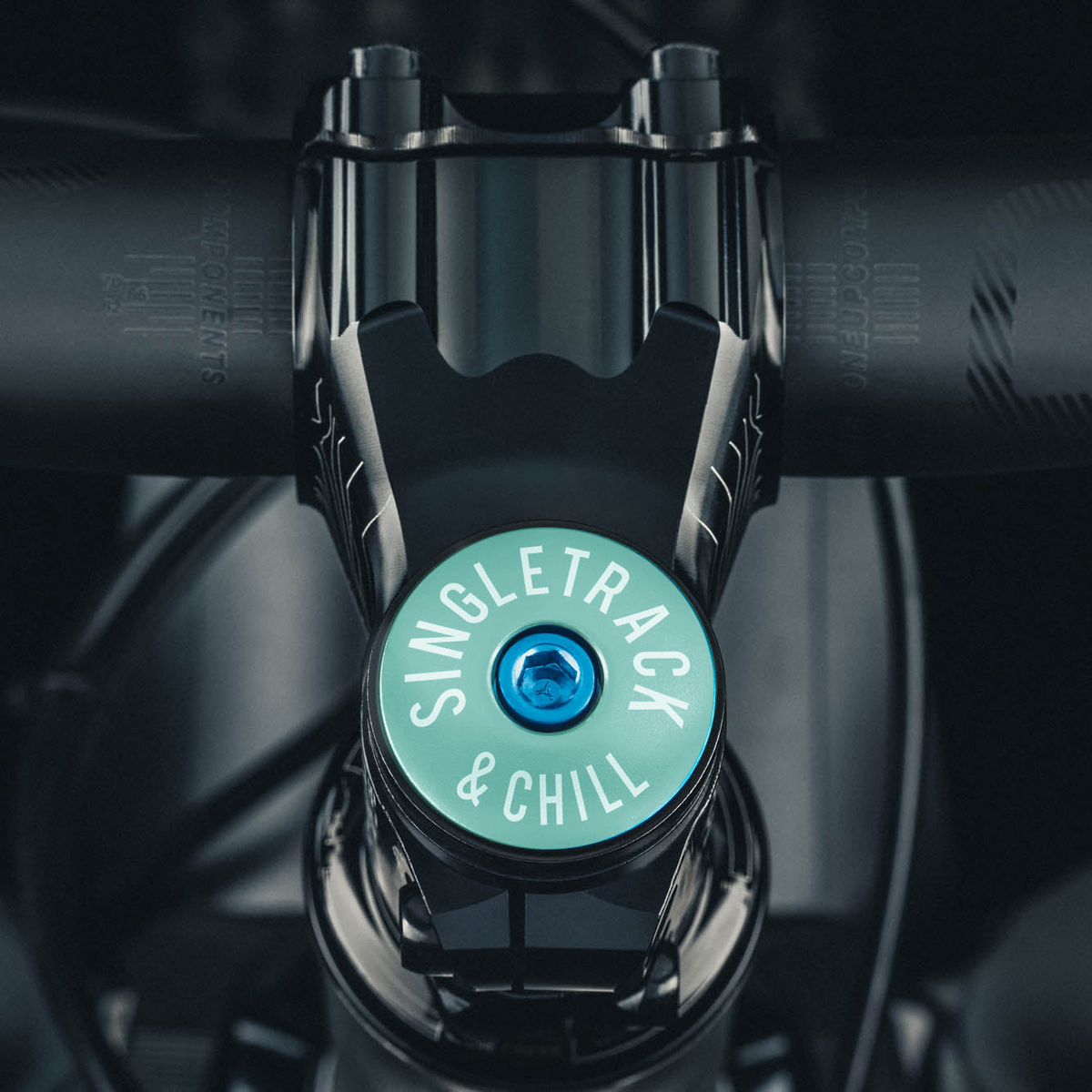 Singletrack & Chill Bicycle Headset Cap
