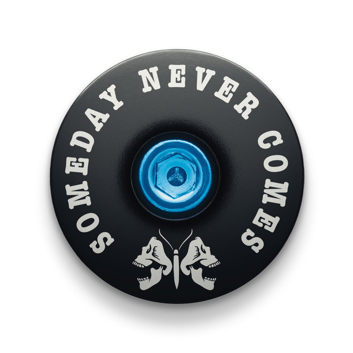 Someday Never Comes Custom Bicycle Headset Cap