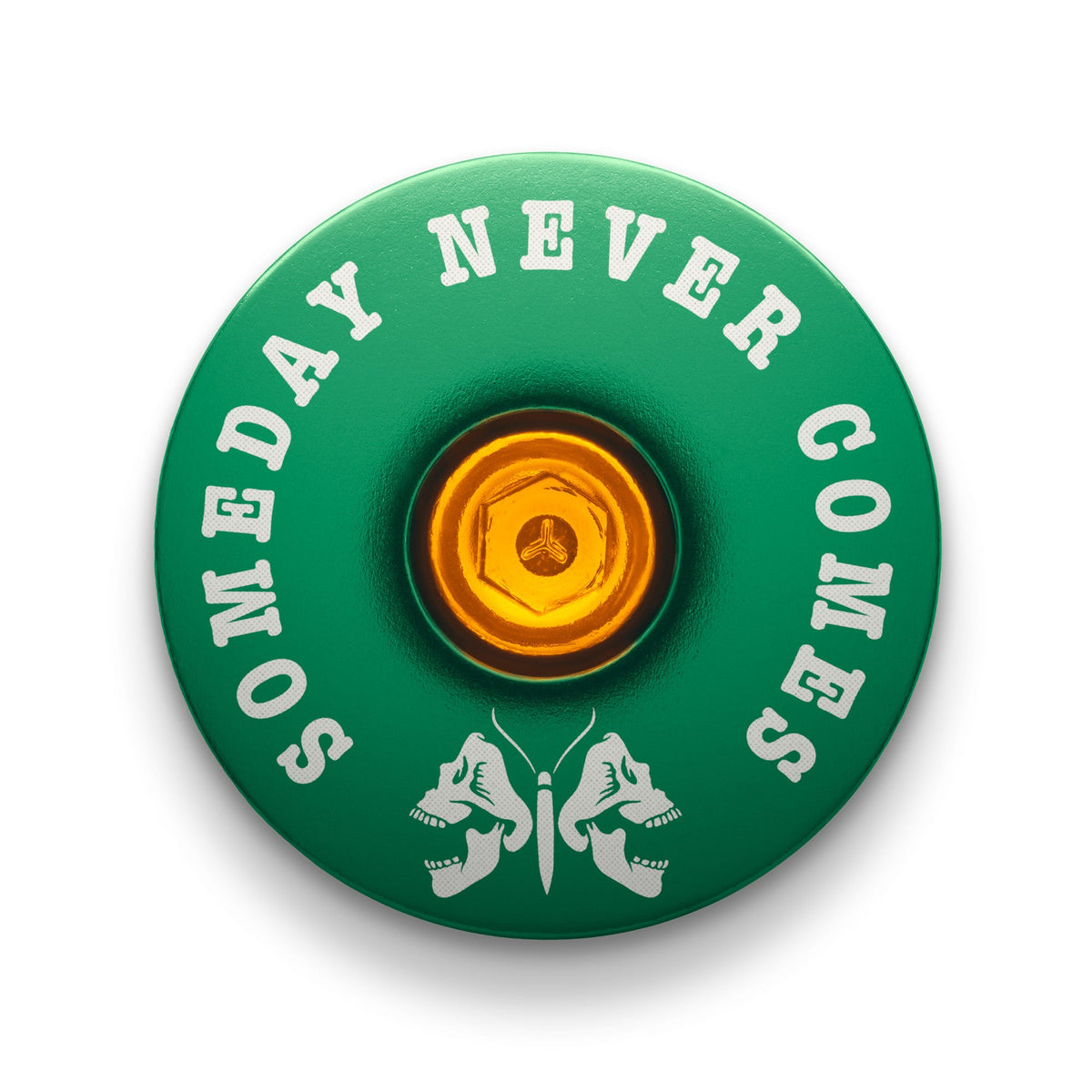 Someday Never Comes Custom Bicycle Headset Cap