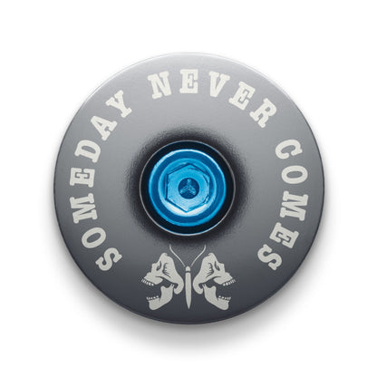 Someday Never Comes Custom Bicycle Headset Cap