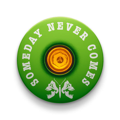 Someday Never Comes Custom Bicycle Headset Cap