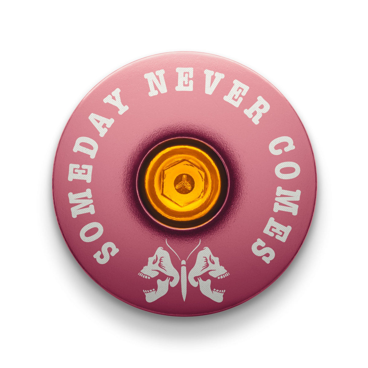 Someday Never Comes Custom Bicycle Headset Cap