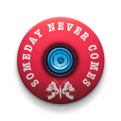 Someday Never Comes Custom Bicycle Headset Cap