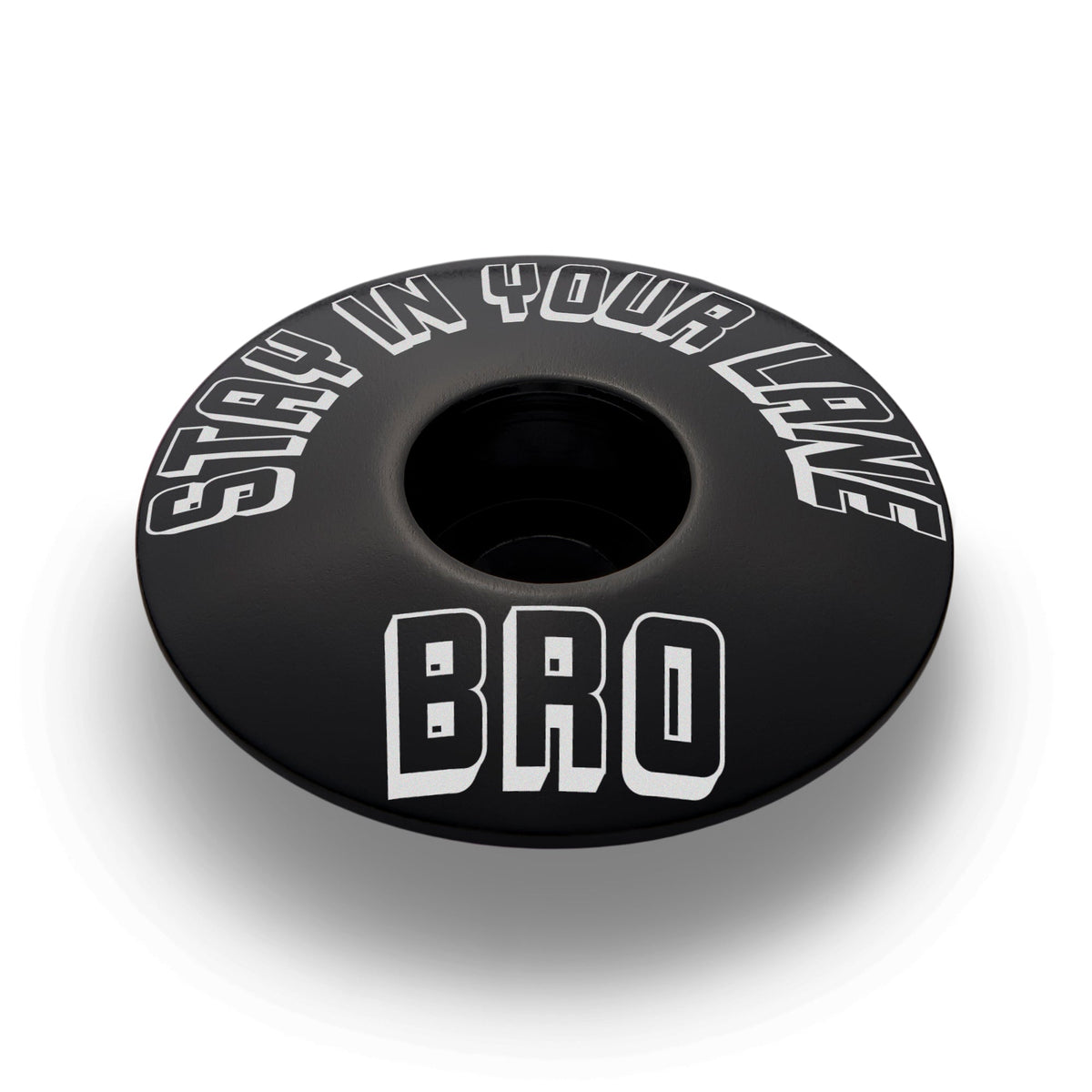 Stay In Your Lane, Bro - Bicycle Headset Cap