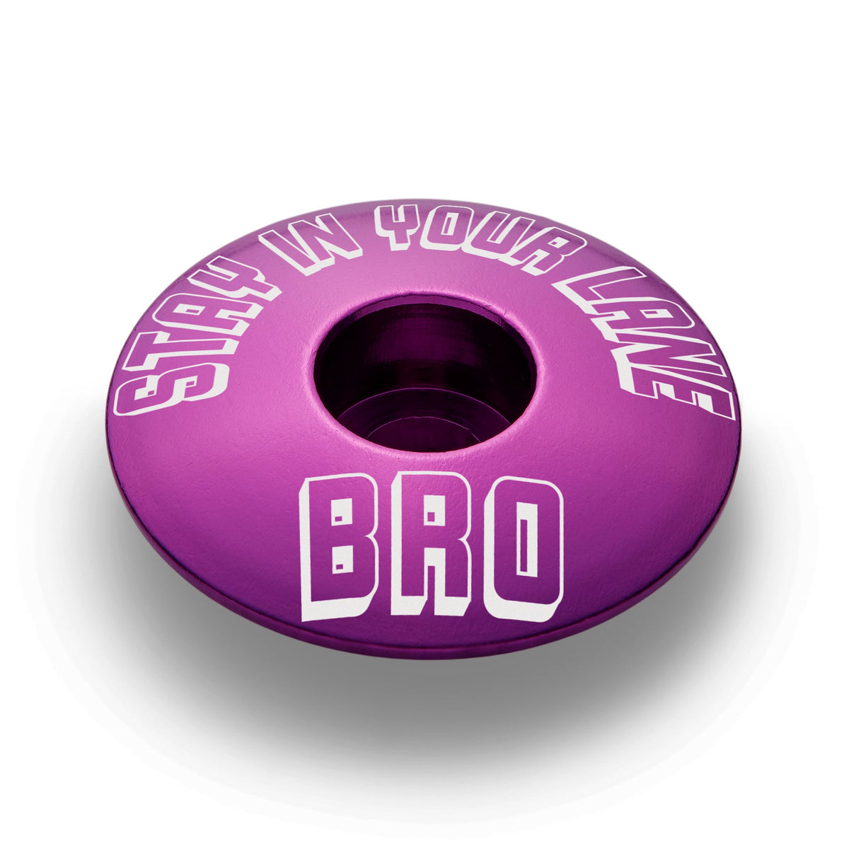 Stay In Your Lane, Bro - Bicycle Headset Cap