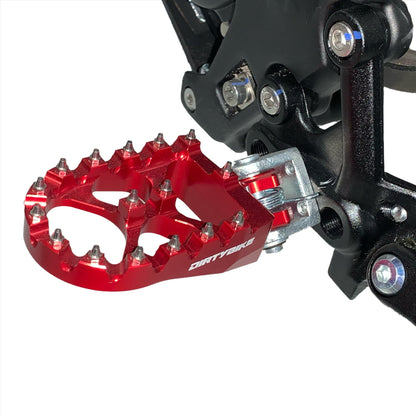 CNC Aluminum Foot Pegs | Talaria MX/ | X3 (XXX) | LBX | E Ride Pro